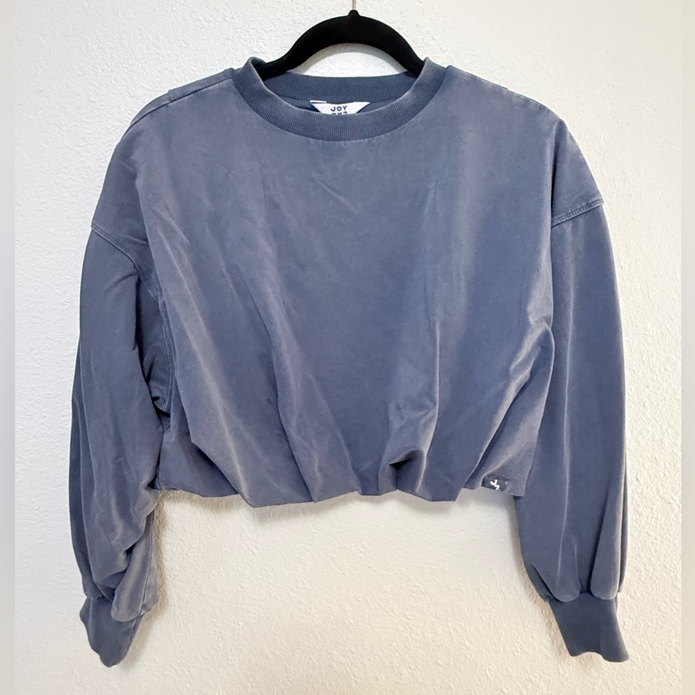 NWOT JoyLab Bubble Hem long Sleeve Shirt XXS